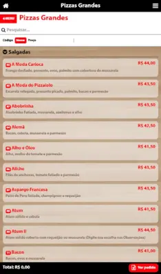 Pizzaria Fellice android App screenshot 4